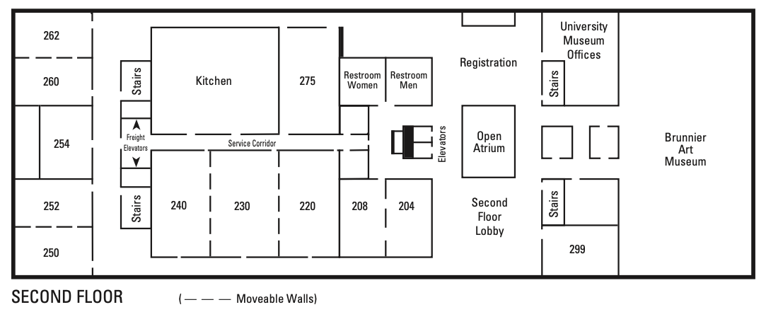 Scheman Building Second Floor Map